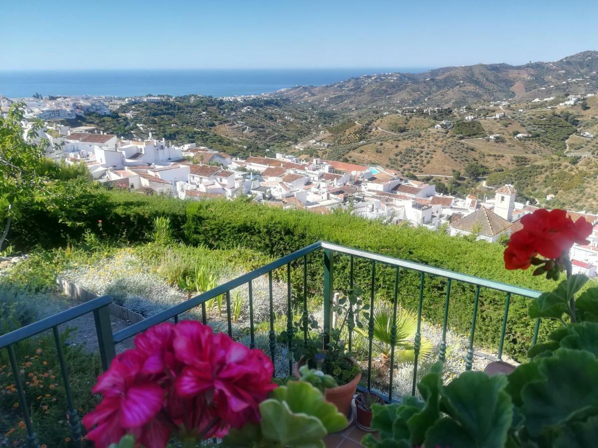 Вилла Casa Ana, Fantasticas Vistas A Frigiliana, El Mar Y La Montana Экстерьер фото